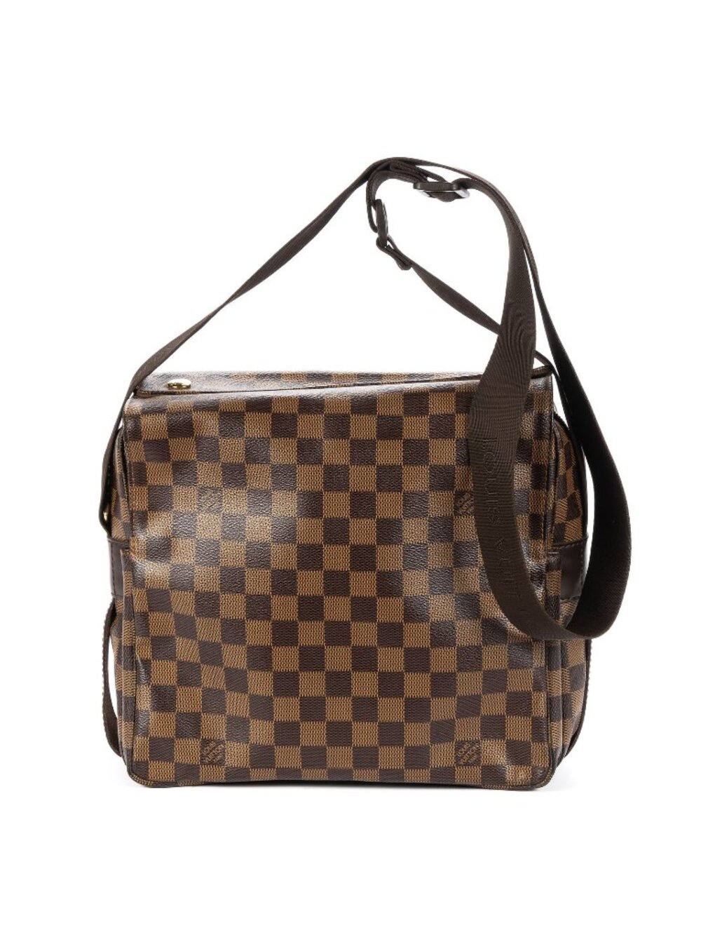 Louis Vuitton Naviglio Brown Damier Ebene Shoulder Bag